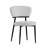 Upholstered Dinning Chair Set Of 2-White-643200541