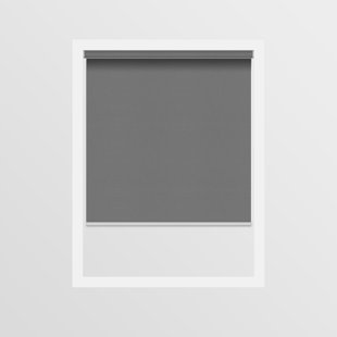Rideau roulant transparent gris