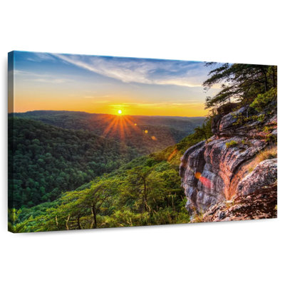Alvord Big South Fork Mountain Sunset