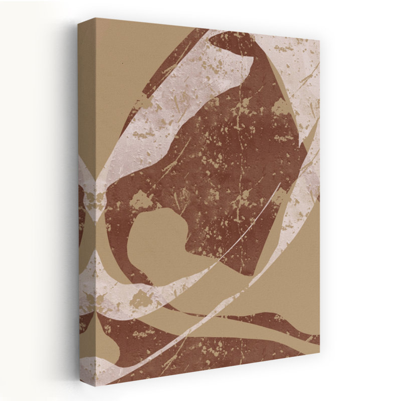 Art contemporain, art contemporain abstrait, H 24 po x l 16 po