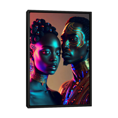 Afrofuturist African Royalty Queen And King II