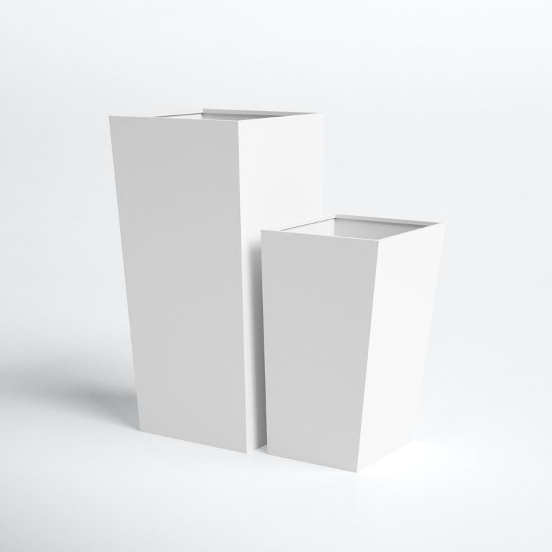 Isabelle Metal Pot Planter - Set of 2
