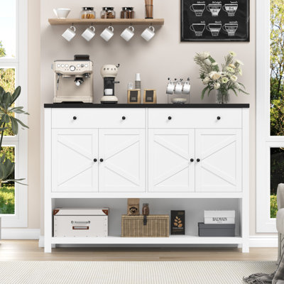55.1"" Upgraded Console Table, Entryway Table with Open Shelf -  Willa Arlo™ Interiors, 9D9F7B90168843E2A06DC83DD40028BC