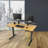 Adjustable Metal Base Standing Desk-60317208-60317209