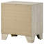 Table de chevet 2 tiroirs Hunsaker