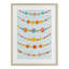 «Friendship Beads», reproduction sous verre encadrée par Connie Summers-378777204-378777211
