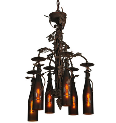 Rustic Lodge 6 - Light Chandelier