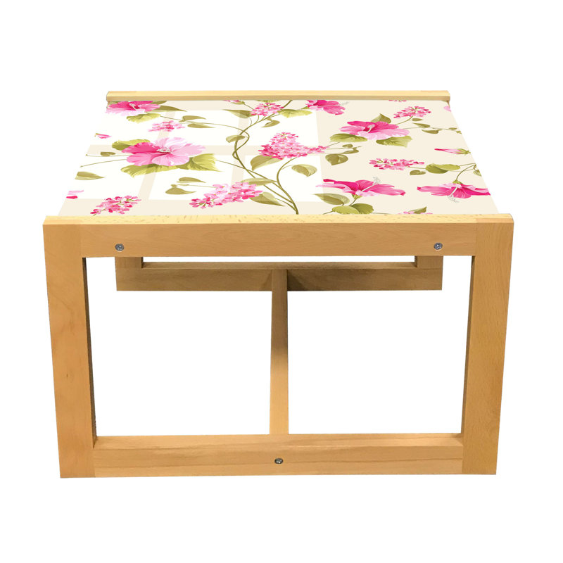 Jacarra Trestle Coffee Table, 40cm H x 46.5cm W x 62cm D