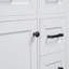 Meuble-lavabo simple 30 po avec plateau en céramique Cytheria-543242098
