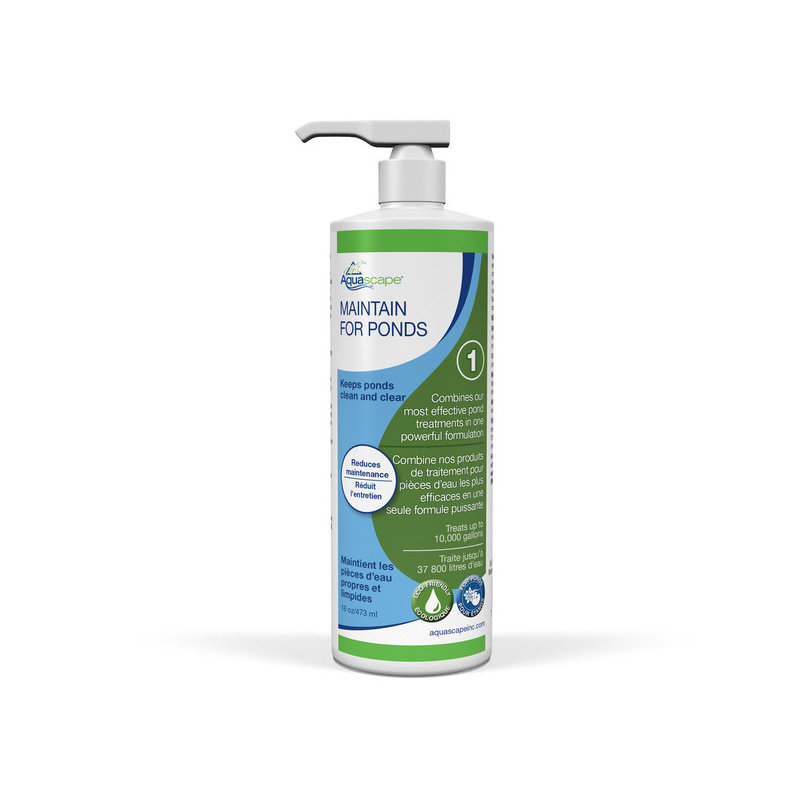 Maintain for Ponds Algues Control, 16 oz / 473 ml 