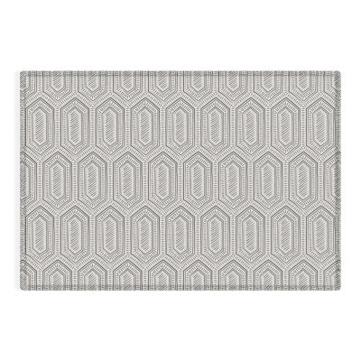 Tapis rectangulaire Maryam avec envers antidérapant