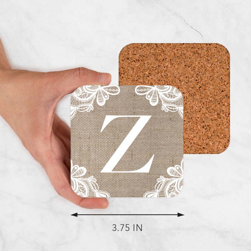 Sous-verres Café à monogramme, Z