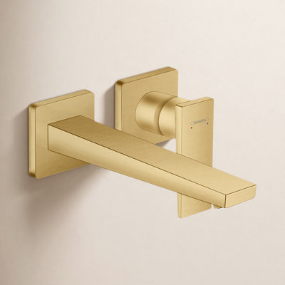 Metropol Low-Flow Wall-Mounted Bathroom Faucet