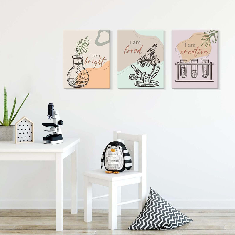 6 Piece Wrapped Canvas Wall Art