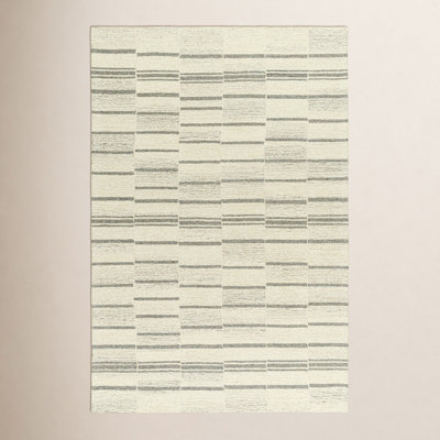 Androulla Hand-Woven Striped Rug