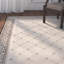 Tapis intérieur / extérieur ivoire / noir Arneshia-70428420
