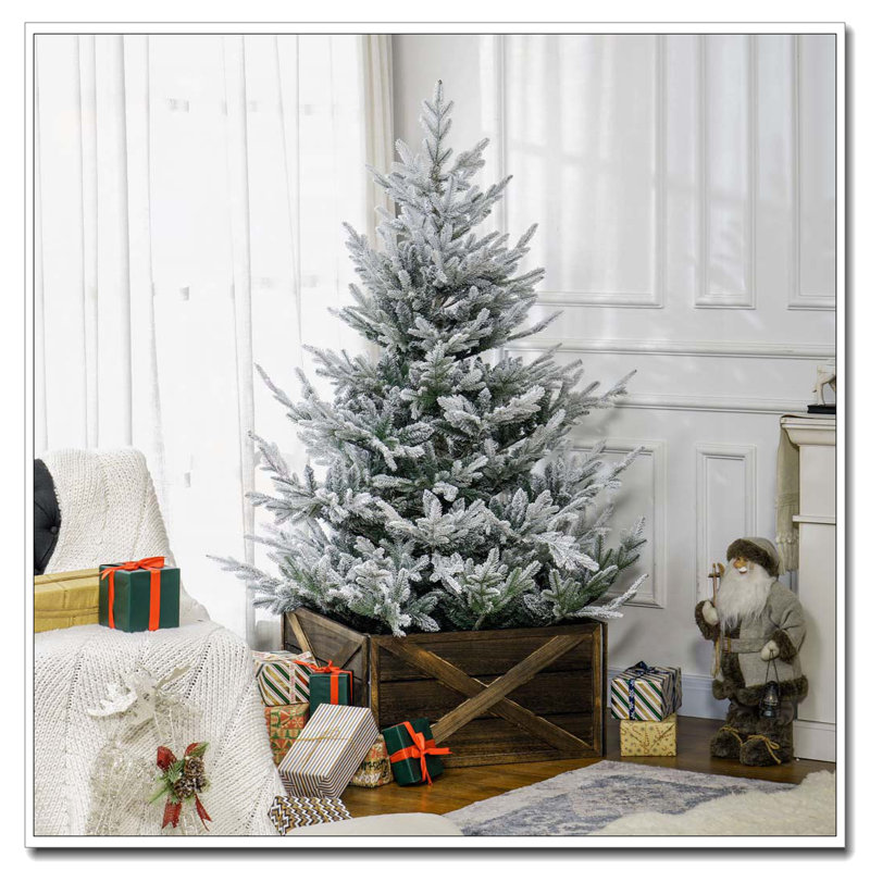 Arbre de Noël artificiel 6 pieds, H 6 pi