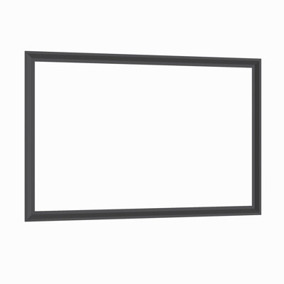 60"X40" Oversized Modern Rectangle Bathroom Mirror With Black Frame Decorative Large Wall Mirrors For Bathroom Living Room Bedroom Vertical Or Horizontal Wall Mounted Mirror With Aluminum Frame