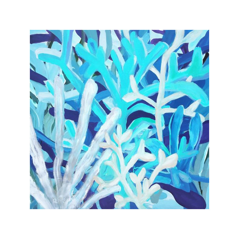 Michelle Rivera - Wrapped Canvas Painting, 101cm H x 101cm W