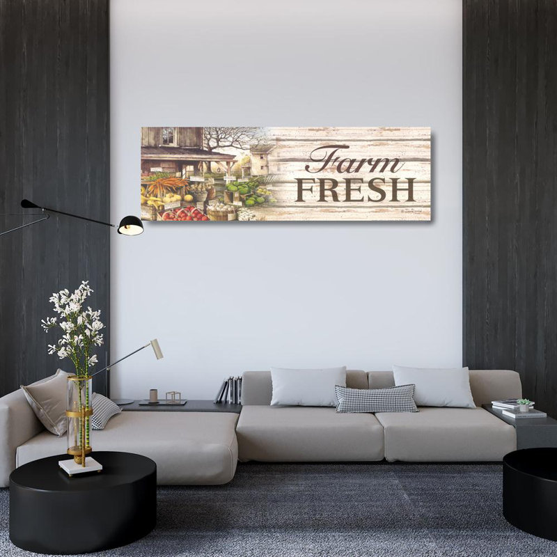 Farm Fresh, H 16 po x l 48 po