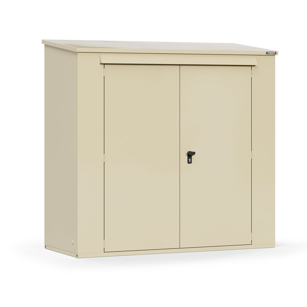Trojan Plus 7 ft. W x 3 ft. D Apex Metal Tool Shed