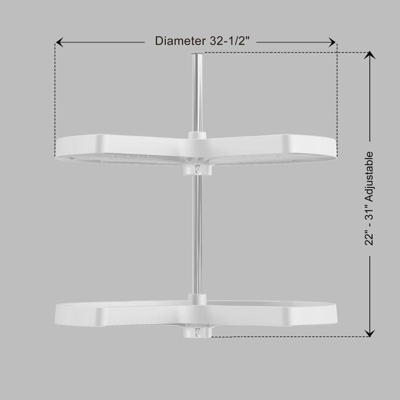 Rangement en plastique Rahmir, H 37,8 po x l 21,1 po x P 32 po