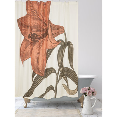 Rideau de douche simple Lily