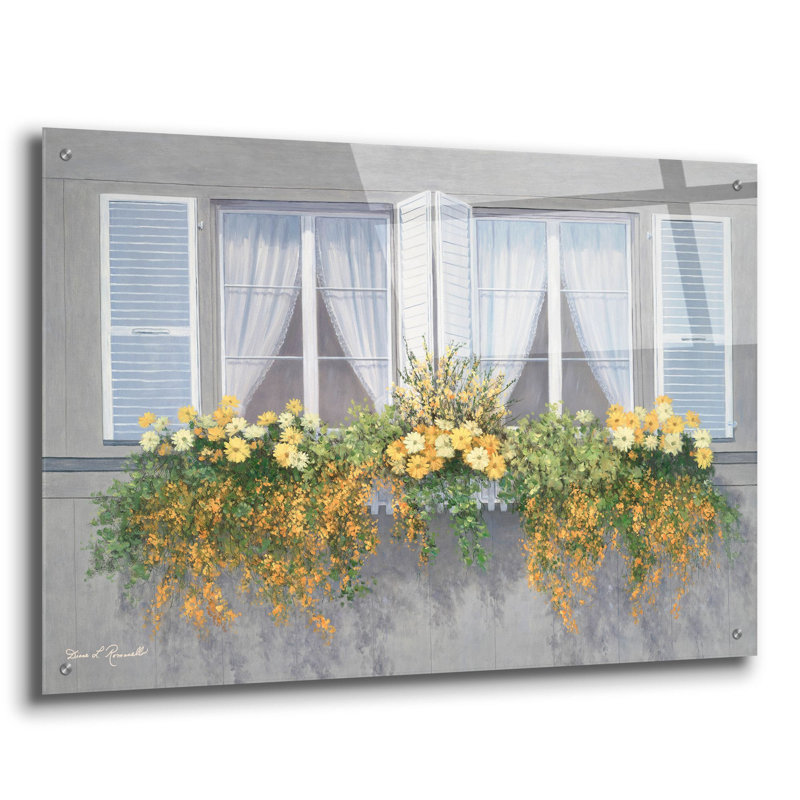 " Spring Window " Print, 24" H x 36" W x 0.2" D