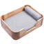 Lit pour chat en bois massif et en bambou Fairela