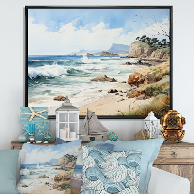 Rocky Beach Coastal Serenity I