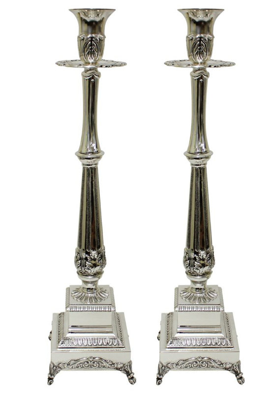 Silver Plated Candlestick