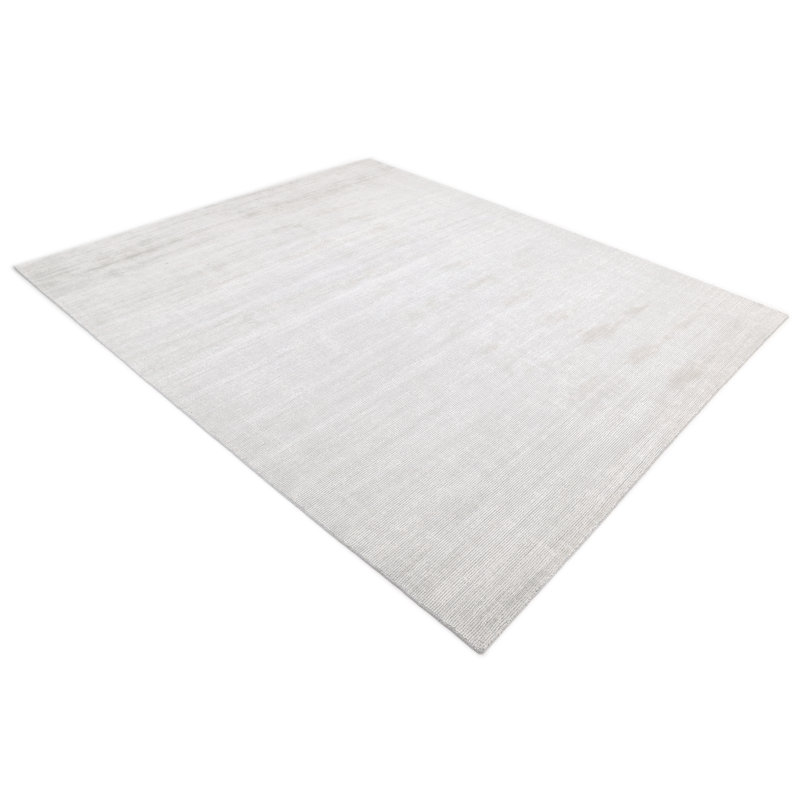 Hand Loomed Striped Indoor Rug, Rectangle 5' x 8'