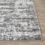 Tapis abstrait en polypropylène gris Siante-1660189737