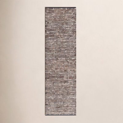Gabino Black Ivory Flatweave Geometric Jute Rug