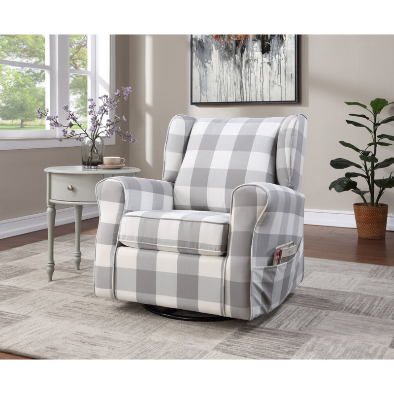 Patli Swivel Chair W/Glider , Fabric