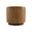 Bennett Genuine Leather Swivel Barrel Chair With Ottoman-121504153