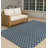 Criss Cross Non-Slip Outdoor Rug-292917374