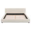 [Lit rembourré beige élégant] - Le choix idéal pour votre chambre à coucher, grand lit-282536799