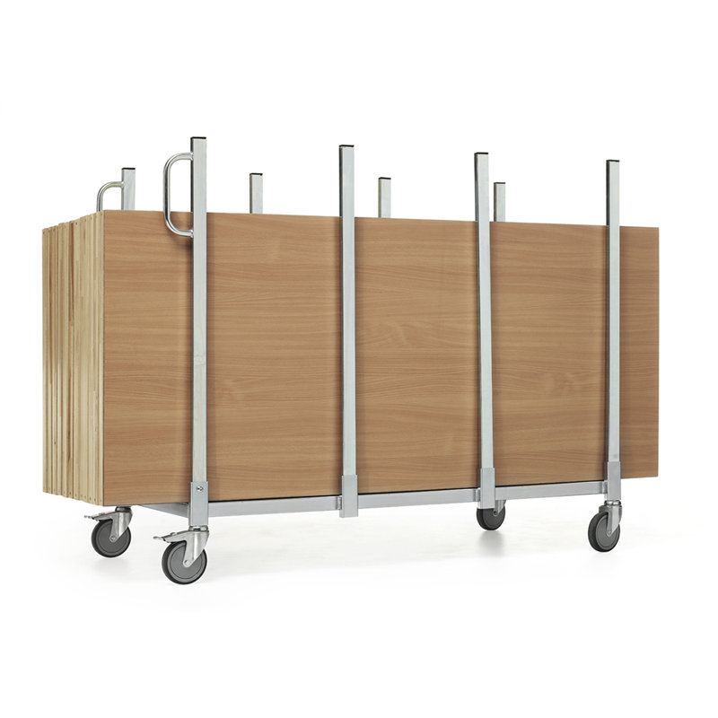 Kensett Rectangular Banquet Table, Wood Fibre Board, H74 x L150 x W80cm