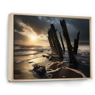 «Beach Photo Rockies IV» sur toile
