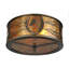 Rustic Lodge 2 - Light Flush Mount