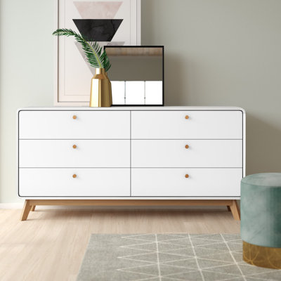 Allensby 150cm W 6 - Drawer Chest of Drawers