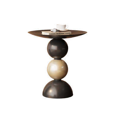 Modern carbon steel End Table
