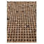 Tapis brun foncé Jemison