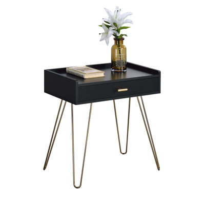Jannie End Table with Storage
