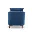 Upholstered With Footstool Barrel Chair-1488768561