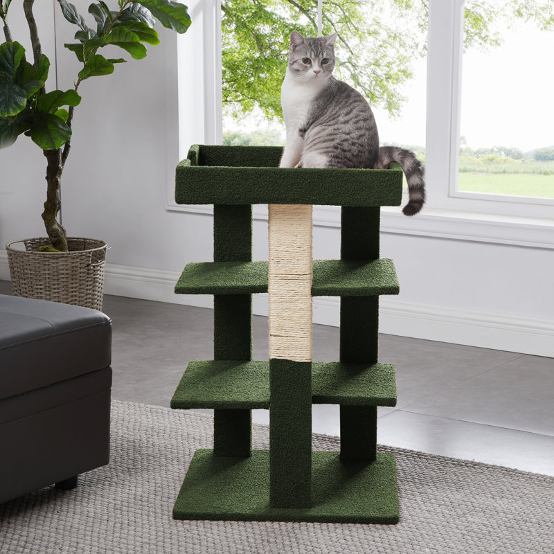 Perchoir pour chat Aletse, Vert