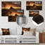 Wind Turbines Country Charm II - impression sans cadre sur métal-501423299