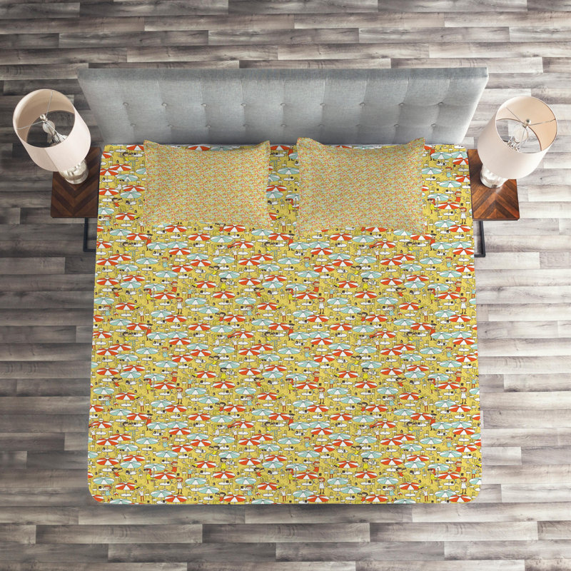 Farmhouse / Country Polyester Coverlet