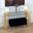 Santillanes 47'' Glass Top Console Table